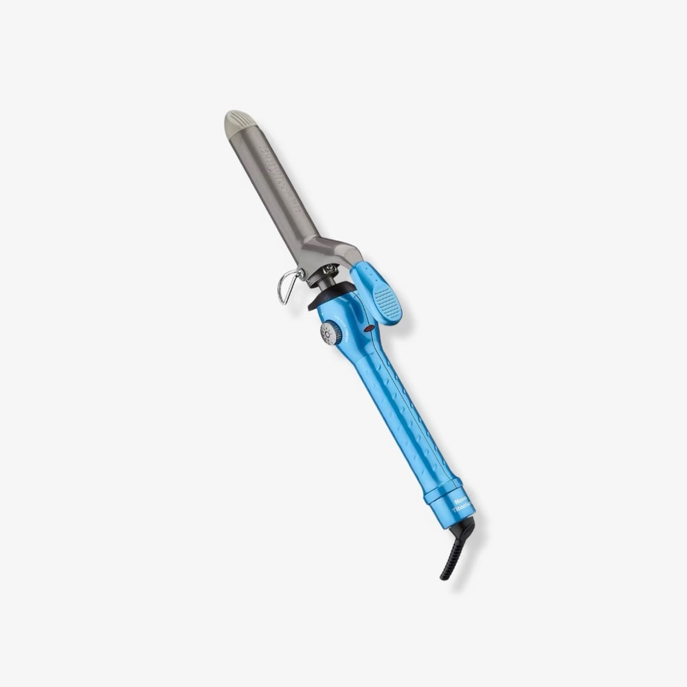 NWOT Blue BaBylissPRO Nano Titanium Spring Curling Iron - Picture 5 of 14
